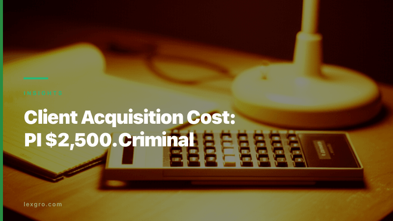 Client Acquisition Cost