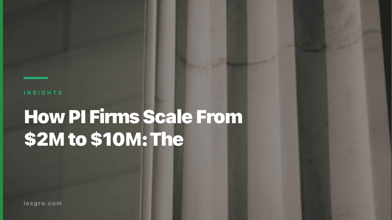 How PI Firms Scale $2M to $10M